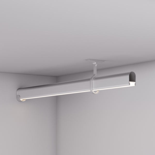 Профиль WARDROBE-1930-2000 ANOD (Arlight, Алюминий)