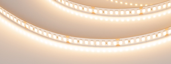 Лента ULTRA-C180-10mm 24V Warm3000 (19.2 W/m, IP20, 5630, 5m) (Arlight, высок.эфф.200 лм/Вт)