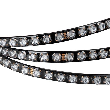 Лента герметичная FLT-PS-S42-BLACK-23mm 24V RGB (21 W/m, IP67, 15deg, 5m) (Arlight, -)