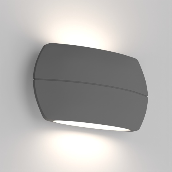 Светильник SP-WALL-VASE-S200x110-2x6W Day4000 (GR, 120 deg, 230V) (Arlight, IP54 Металл, 3 года)