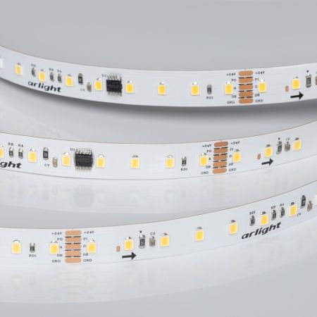 Лента DMX-A96-12mm 24V Warm3000-PX12 (14 W/m, IP20, 5m) (Arlight, -)