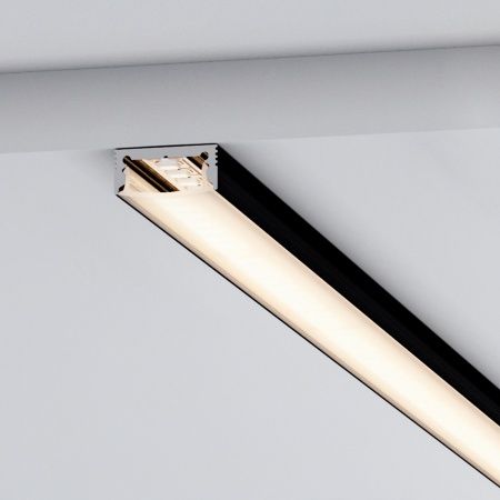 Профиль с экраном SL-SLIM-H7-2000 ANOD+OPAL (Arlight, Алюминий)