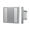 INTELLIGENT ARLIGHT Кнопочная панель DALI-201-23-2K-D2-IN Silver (BUS, Frame) (IARL, IP20 Металл, 3 года)