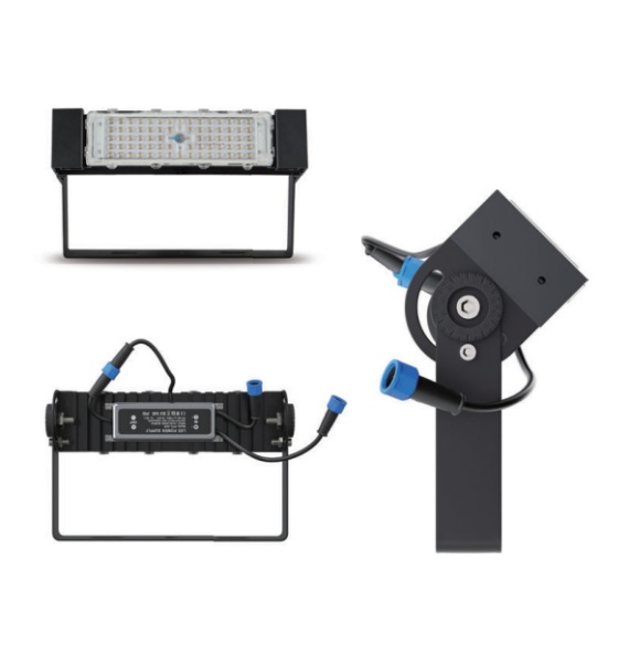 Наборный светодиодный модуль, 50W 6400К 6000Lm 300*70*32, черный, G7105-1