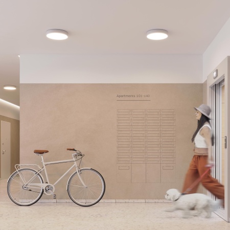 Светильник SP-FLOWER-R280-15W Day4000-MIX (WH, 110 deg, 230V, MOTION) (Arlight, IP54 Пластик, 3 года)