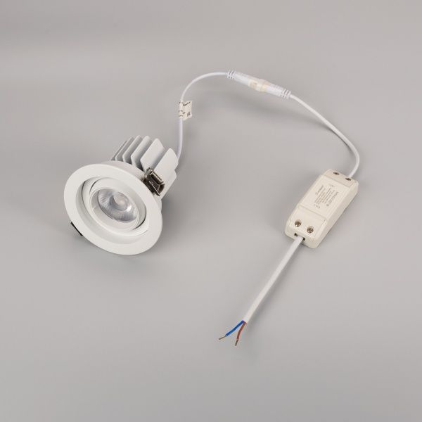 Светильник MS-VORTEX-BUILT-R90-12W Day4000 (WH-WH, 40 deg, 230V) (Arlight, IP20 Металл, 5 лет)