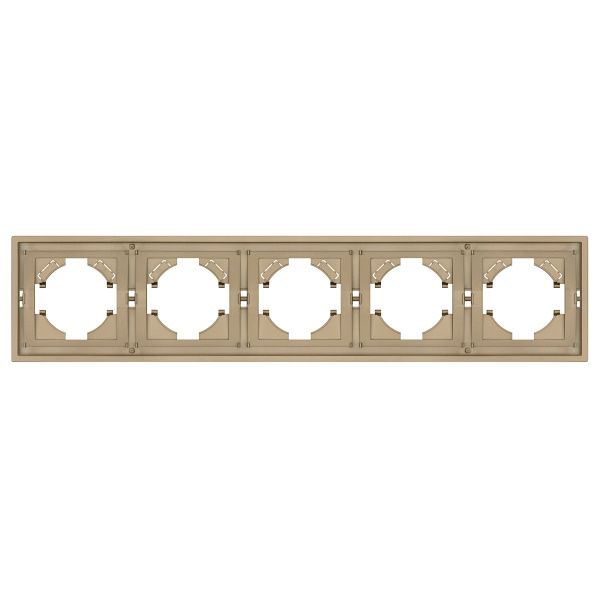 Рамка пластиковая FRM-TENDO-SFPL-5-GD (Arlight, -)