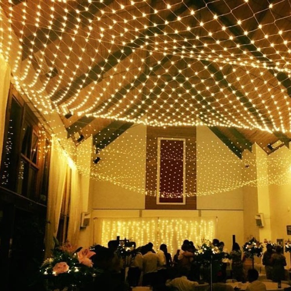 Светодиодная гирлянда ARD-NETLIGHT-HOME-1500x1000-CLEAR-96LED RGB (230V, 9W) (Ardecoled, IP20)