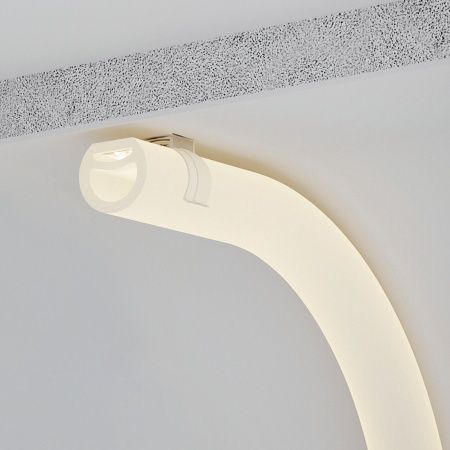 Силиконовый профиль WPH-FLEX-D20-TOP-S10-50m WHITE (Arlight, Силикон)