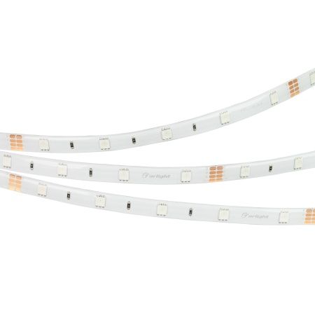 Лента герметичная RTW-SE-B30-10mm 24V RGB (7.2 W/m, IP65, 5060, 5m) (Arlight, 7.2 Вт/м, IP65)