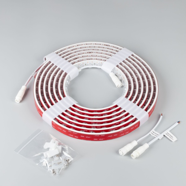 Лента герметичная FLT-PS-A42-23mm 24V Warm2700 (21 W/m, IP67, 15deg, 5m) (Arlight, -)