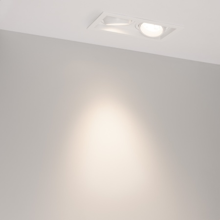 Светильник MS-VORTEX-BUILT-S210x117-2x20W Day4000 (WH-WH, 40 deg, 230V) (Arlight, IP20 Металл, 5 лет)