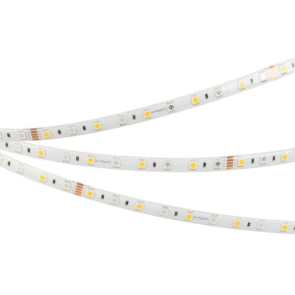 Лента RTW-SE-B60-10mm 24V RGBW-Day (14.4 W/m, IP65, 5060, 5m) (Arlight, Открытый)