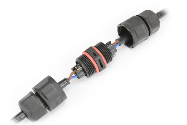 Герметичный соединитель «Двойник» с винтовым монтажом проводов (артикул WPI-03)