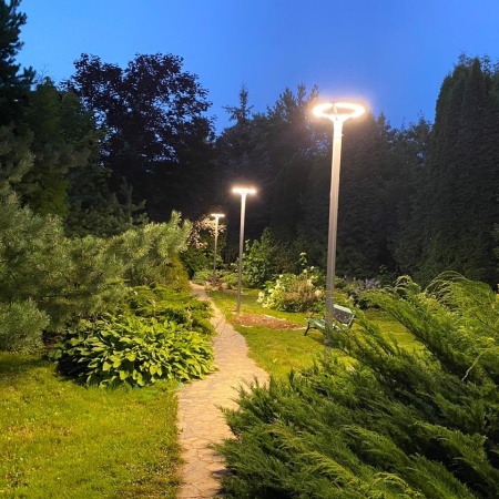 Уличный светодиодный светильник на столб G7003 80W 4000K