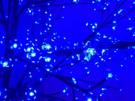 Светодиодное дерево Сакура D6202 600 LED зеленый