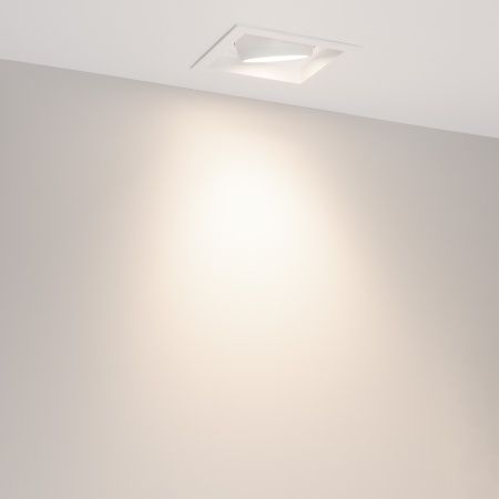 Светильник MS-VORTEX-BUILT-S140x140-30W Day4000 (WH-WH, 50 deg, 230V) (Arlight, IP20 Металл, 5 лет)