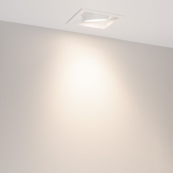 Светильник MS-VORTEX-BUILT-S140x140-30W Day4000 (WH-WH, 50 deg, 230V) (Arlight, IP20 Металл, 5 лет)