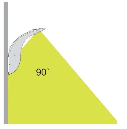 Настенный светильник Lutec, Темно-серый, Модерн, W2521S Gr