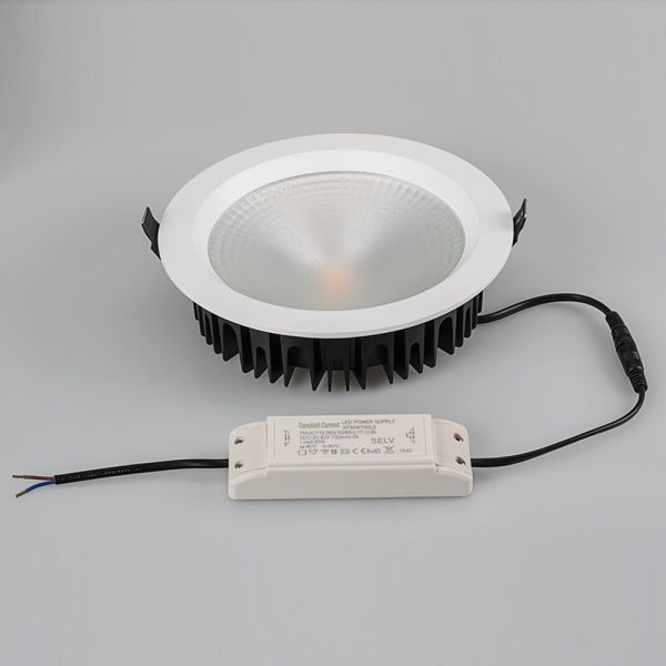 Светодиодный светильник LTD-220WH-FROST-30W Day White 110deg (Arlight, IP44 Металл, 3 года)