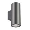 Светильник LGD-RAY-WALL-TWIN-R65-2x9W Warm3000 (GR, 23 deg, 230V) (Arlight, IP65 Металл, 3 года)