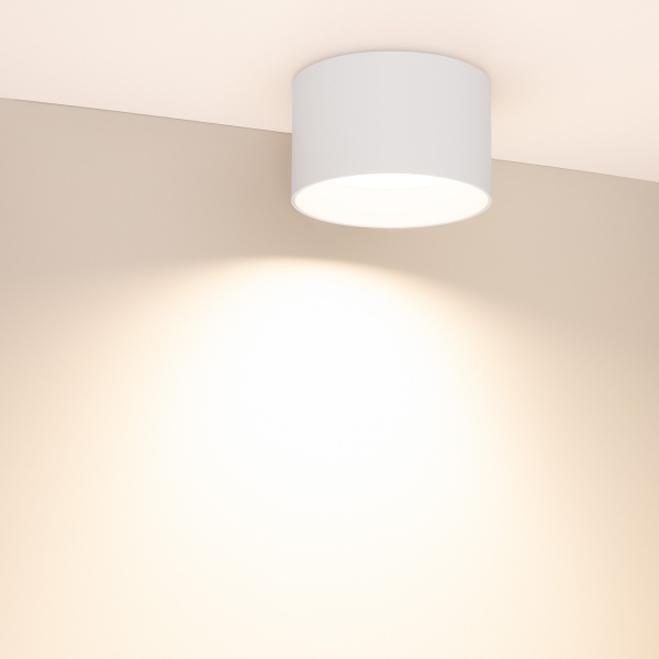 Светильник SP-BISCOTTO-R140-15W Warm3300-MIX (WH, 80 deg, 230V) (Arlight, IP54 Металл, 5 лет)