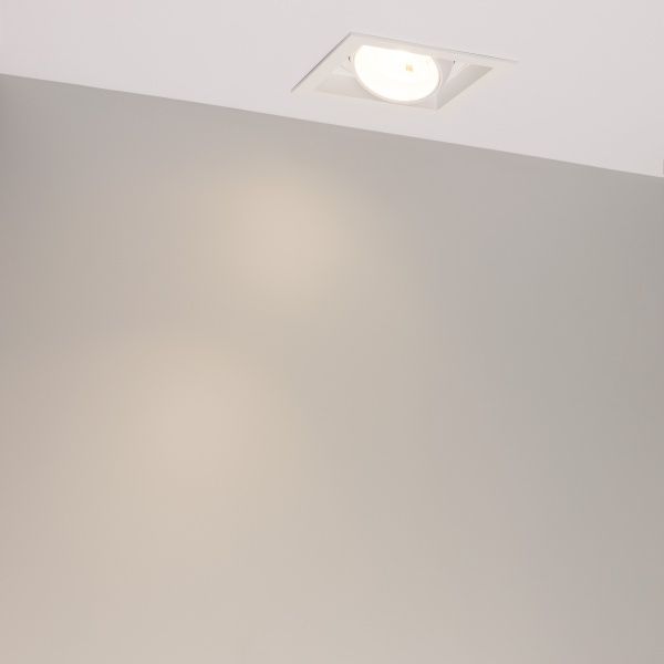 Светильник MS-VORTEX-BUILT-S140x140-30W Warm3000 (WH-WH, 17 deg, 230V) (Arlight, IP20 Металл, 5 лет)