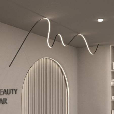 Профиль ARH-BENT-W11-2000 ANOD BLACK (Arlight, Алюминий)