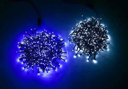 Гирлянда Мишура светодиодная D2380 BD 3 м 380 LED IP54 желтый