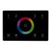 Панель Sens SMART-P83-RGB Black (230V, 4 зоны, 2.4G) (Arlight, IP20 Пластик, 5 лет)