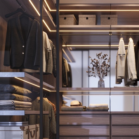 Набор для светодиодной подсветки ARL-KIT-SLIM-FC 24V Day4000 (14,4 W/m, IP20, 2m) (Arlight, -)