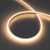 Лента герметичная WAVE-TOP-PU-A144-10x10mm 24V Warm2700 (5 W/m, IP68, 5m, wire x2) (Arlight, Вывод боковой, 3 года)