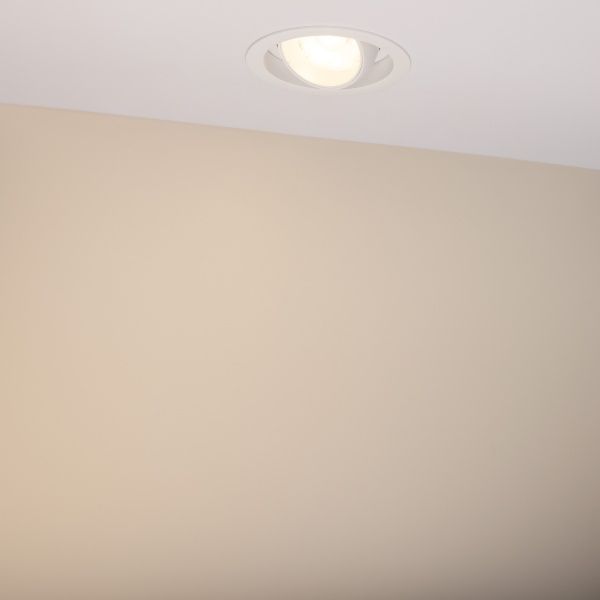 Светильник MS-VORTEX-BUILT-R135-30W Warm3000 (WH-WH, 50 deg, 230V) (Arlight, IP20 Металл, 5 лет)