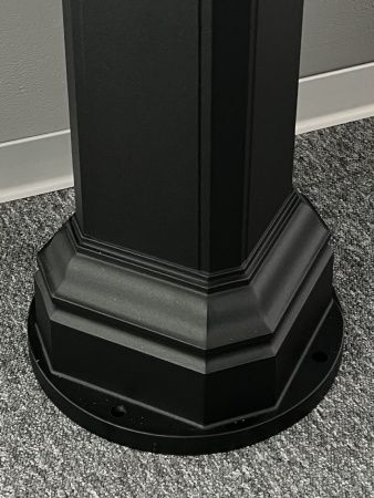 Светильник садово-парковый "Урмия", G3840-2M, 2*Е27 2*100W  IP44 h=2.56m, черный