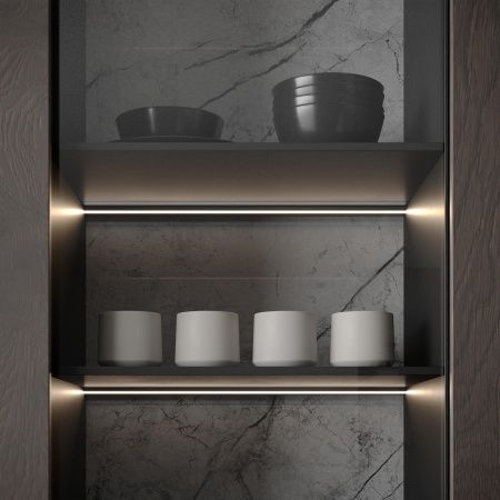 Профиль SL-KANT-H11-2000 ANOD OLIVE GREY (Arlight, Алюминий)