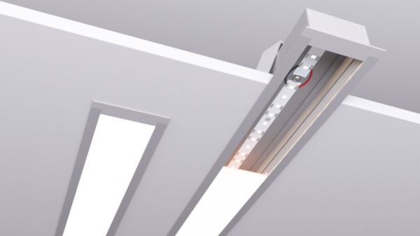 Линейный встраиваемый светодиодный светильник SILED LINEA INNER 500х63х32 (12 Вт, 5000K)