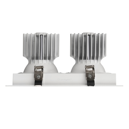 Светильник MS-VORTEX-BUILT-S250x140-2x30W Warm3000 (WH-WH, 17 deg, 230V) (Arlight, IP20 Металл, 5 лет)